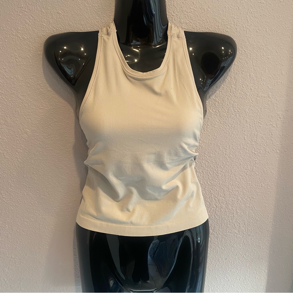 Women's Sleeveless Top - Cream